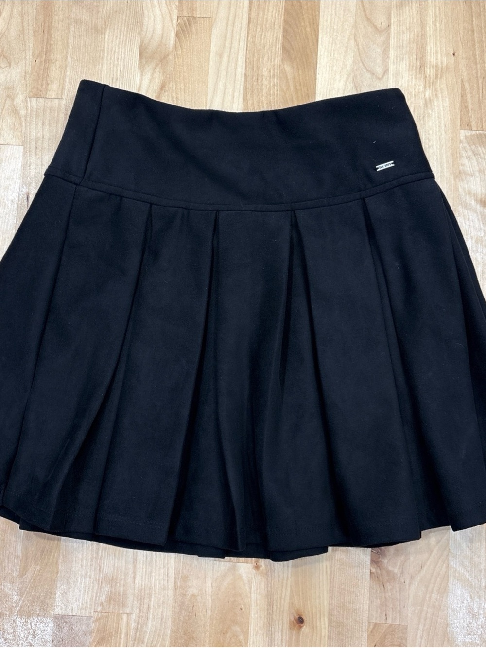Zara Box Pleated A-Line Black Pleated d Skirt Girls Sz 13/14 Dimensions In Pics